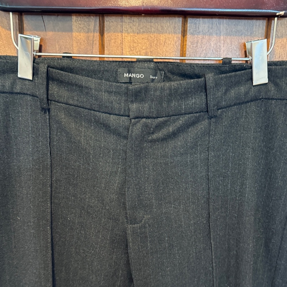 Mango Women’s grey Dress Pants - Picture 2 of 7